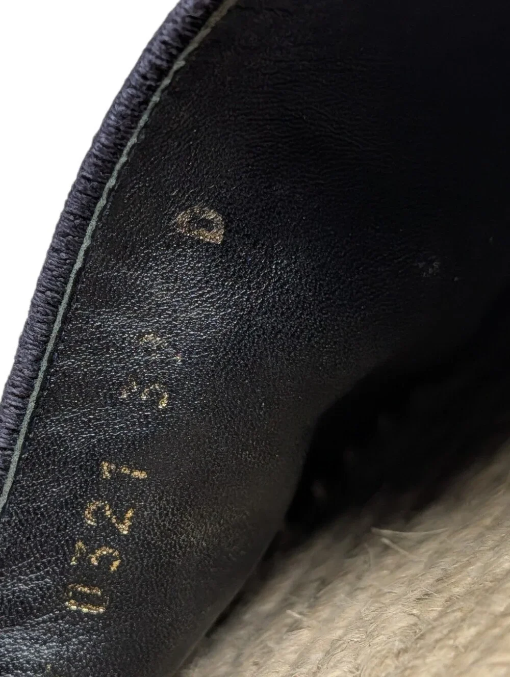 Dior authentic espadrille